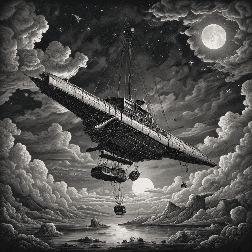 The Mystery Airship of 1887